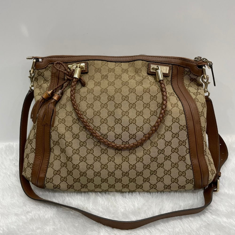 Gucci Bella Tote GG euc
